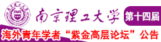 大吊搡逼南京理工大学第十四届海外青年学者紫金论坛诚邀海内外英才！